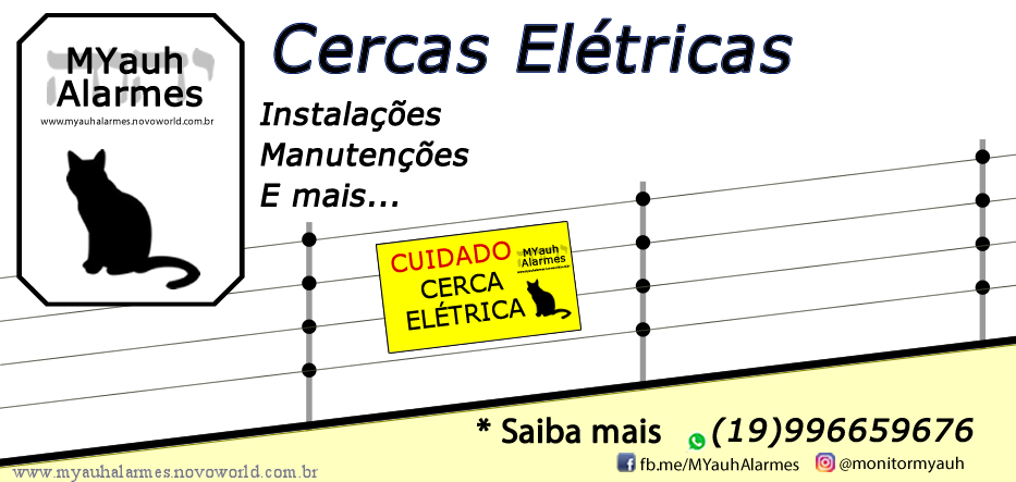 Banner Cerca Elétrica